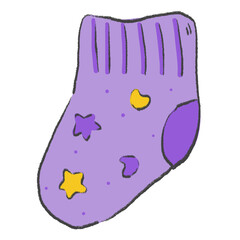 Sock Christmas cute PNG