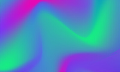 Gradient abstract backgrounds of northern lights. aurora borealis sky. soft tender purple, pink, green and blue gradients for app, web design, webpages, banners, greeting cards. vector design.