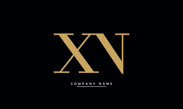 XN, NX, X, N Abstract Letters Logo Monogram