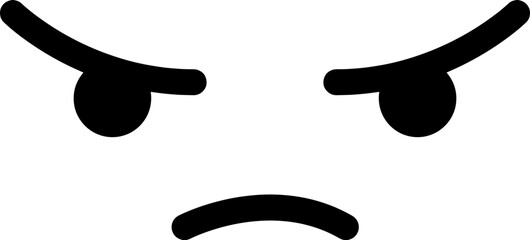 sad face emotion icon