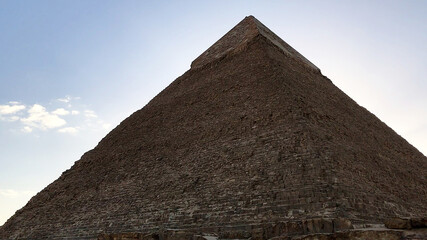 Fototapeta na wymiar The Great Pyramid of Giza in Egypt. 