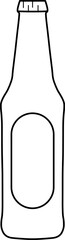 outline of bottle icon
