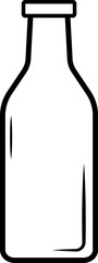 outline of bottle icon