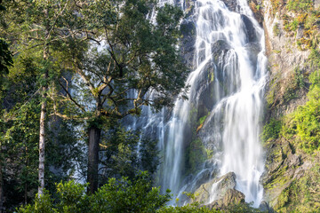 Khlong Lan Waterfall, Khlong Lan National Park, Kamphaeng Phet, in Thailand