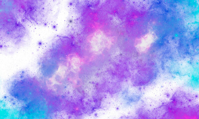 Fototapeta na wymiar Layer Colorful Space Galaxy and Nebula Background Wallpaper 