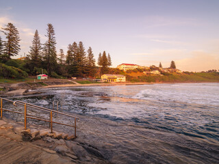 View of Main Beach at Yamba in the Morning