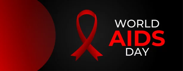 Rolgordijnen World AIDS Vaccine Day. International World Aids Vaccine Day 18th May awareness poster design. Template for background, banner, card, poster, cover, flyer, Backdrop. vector illustration © Umar