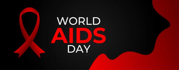 Foto op Plexiglas World AIDS Vaccine Day. International World Aids Vaccine Day 18th May awareness poster design. Template for background, banner, card, poster, cover, flyer, Backdrop. vector illustration © Umar