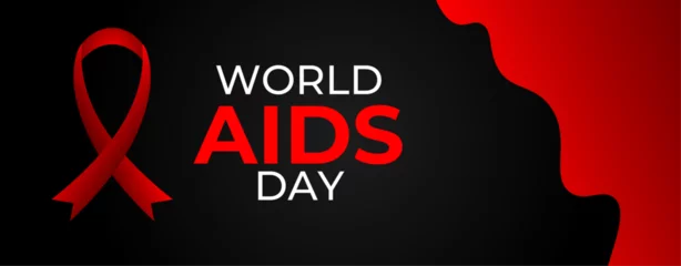 Foto auf Acrylglas World AIDS Vaccine Day. International World Aids Vaccine Day 18th May awareness poster design. Template for background, banner, card, poster, cover, flyer, Backdrop. vector illustration © Umar