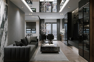 Interior design, Living room, modern concept and ideas. house, apartment designs.