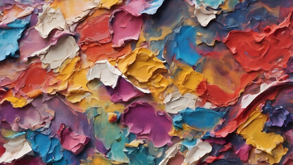 Abstract oil color background template . Abstract Modern Backgrounds design. AI generated image