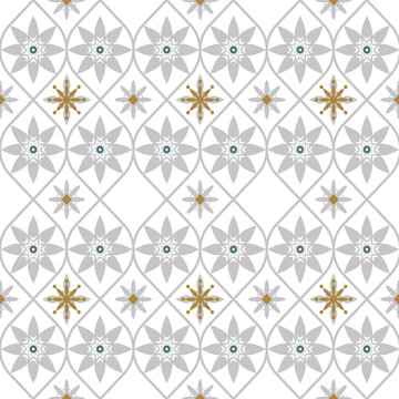 Pattern india seamless oriental flora vintage indian background.