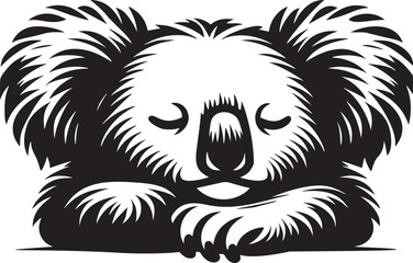 Sleeping Koala Illustration © dinil