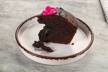 Homemade sweet tasty Brownie cake