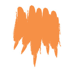 Colored Abstract Grunge Paint Brush Stroke Design Element