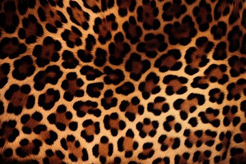 Leopard skin texture. Abstract background and texture for design. Animal print, AI Generated