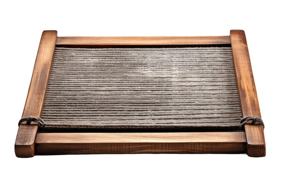 Vintage Washboard Melody On Transparent Background