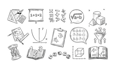 mathematic handdrawn collection