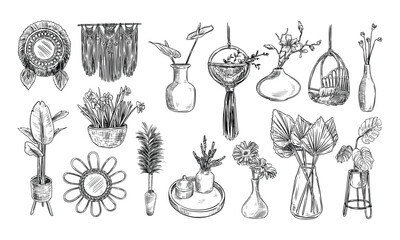 home decors handdrawn collection