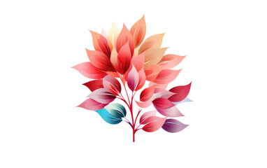Witnessing the Icon's Blossoming on White or PNG Transparent Background