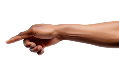 Expressing Emotion Through Hand Holding on White or PNG Transparent Background