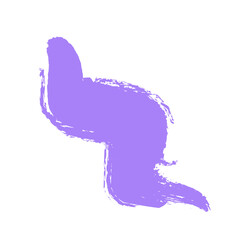 Colored Abstract Grunge Paint Brush Stroke Design Element