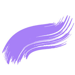 Colored Abstract Grunge Paint Brush Stroke Design Element