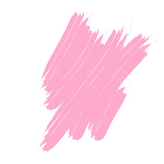 Colored Abstract Grunge Paint Brush Stroke Design Element