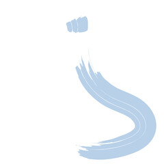 Obraz premium Colored Abstract Grunge Paint Brush Stroke Design Element