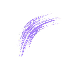 Colored Abstract Grunge Paint Brush Stroke Design Element