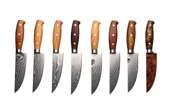 Precision Set for Discerning Chefs on White or PNG Transparent Background