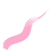 Colored Abstract Grunge Paint Brush Stroke Design Element