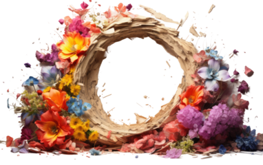 Torn Holes for Avant-Garde Chic on White or PNG Transparent Background