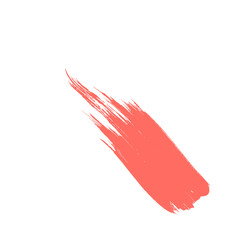 Colored Abstract Grunge Paint Brush Stroke Design Element