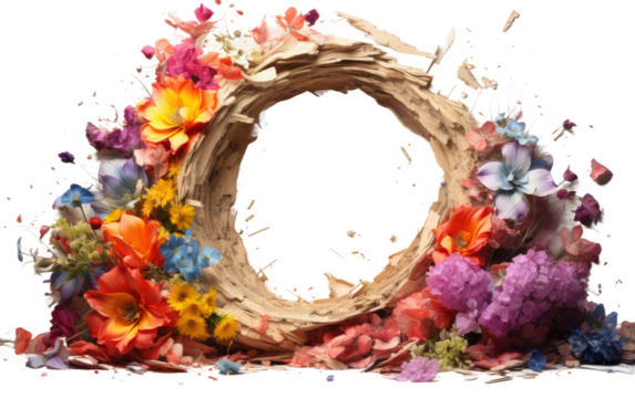 Torn Holes for Avant-Garde Chic on White or PNG Transparent Background