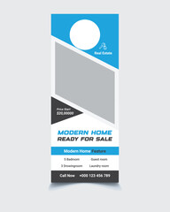 Real Estate Door Hanger Design
