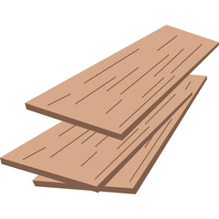 Floor Wooden Tiles Element