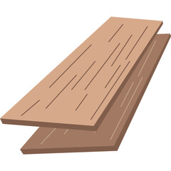 Floor Wooden Tiles Element