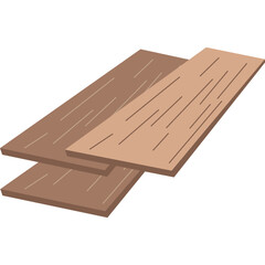 Floor Wooden Tiles Element