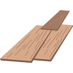 Floor Wooden Tiles Element