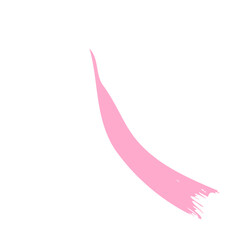 Colored Abstract Grunge Paint Brush Stroke Design Element