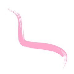 Colored Abstract Grunge Paint Brush Stroke Design Element