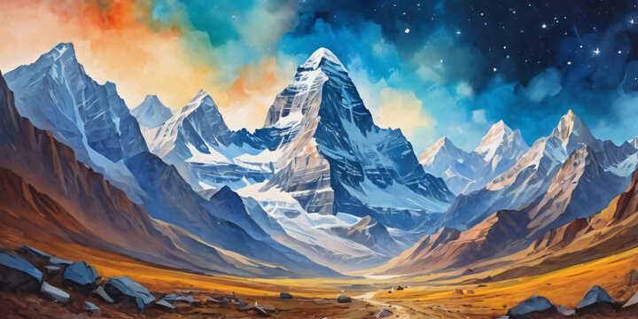 Kailash a Divine Mountain