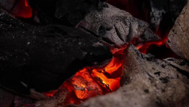 burning of coal into cocoon