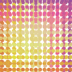 Simulation of an atomic lattice or molecular structure with heated particles