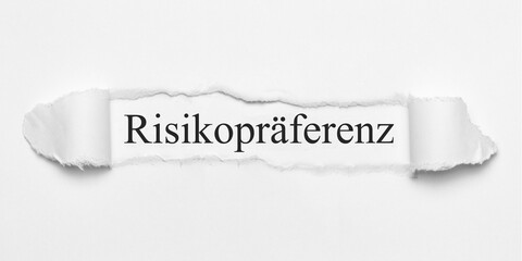 Risikopräferenz