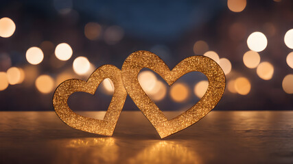 Love, Valentine's Day concepts. love symbol, concept for Valentine's Day,  AI generated image
