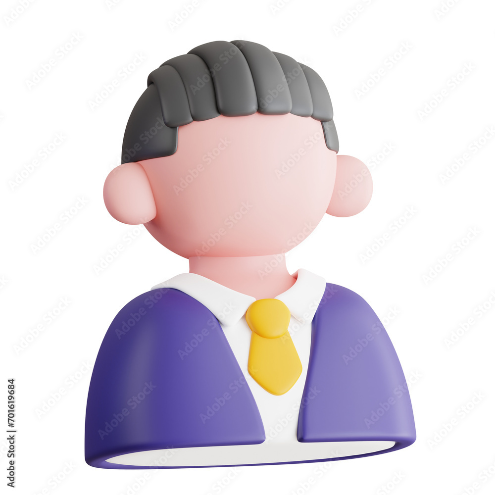 Poster 3d model of a business infographic. business infographic design for visualizing key business concept