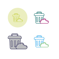 Rubbish Vector Icon