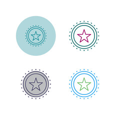 Sticker Vector Icon